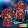 Trans 3D T Shirt, Nice Rainbow Unicorn Tropical Design Hawaiian Shirt